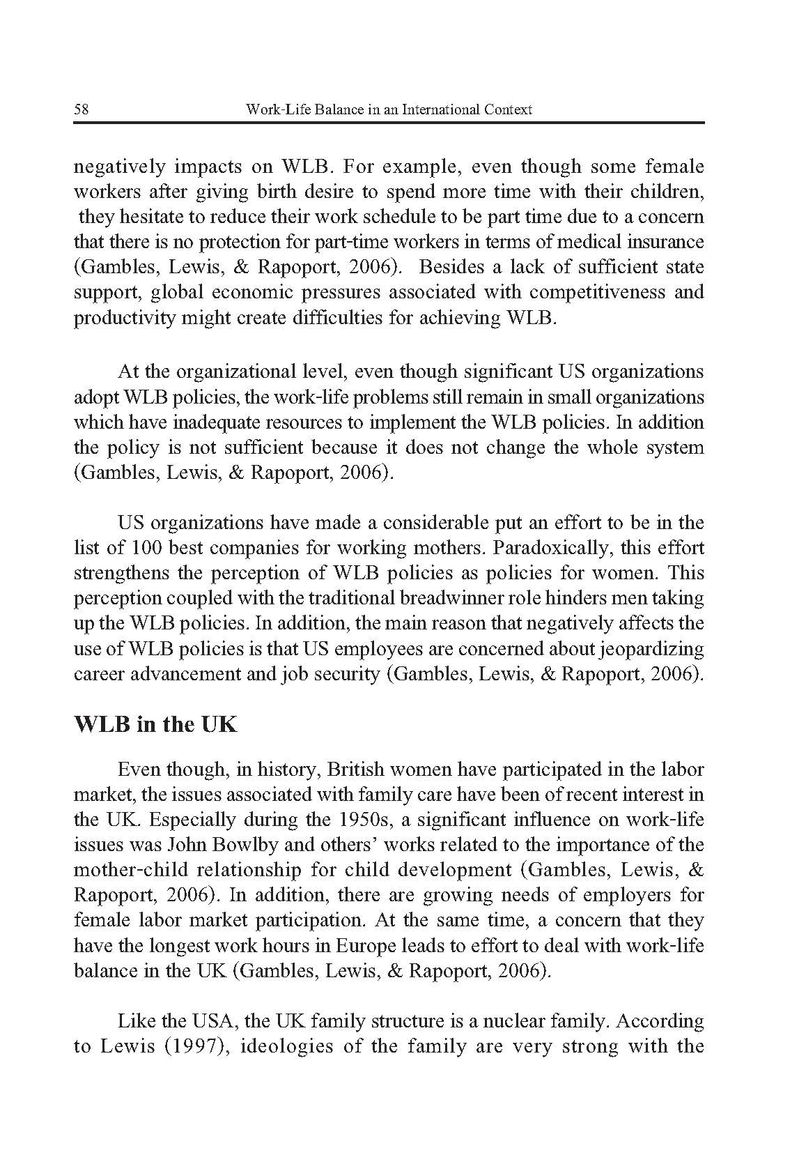 Work Life Balance ในบริบทระหว่างประเทศ Page 04