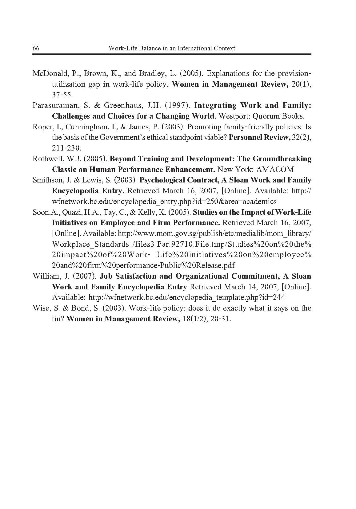 Work Life Balance ในบริบทระหว่างประเทศ Page 12